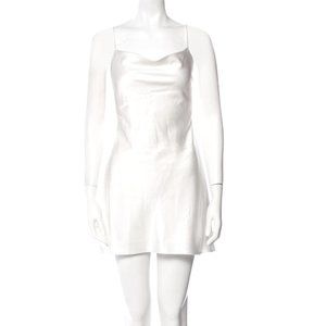 Alice + Olivia Cowl Neck Mini Dress - image 1